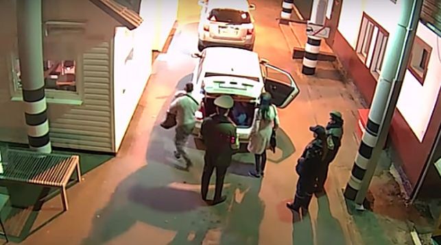 Женщина пыталась пересечь границу в багажнике / фото Госпогранкомитет Беларуси Женщина пыталась пересечь границу в багажнике / фото Госпогранкомитет Беларуси
