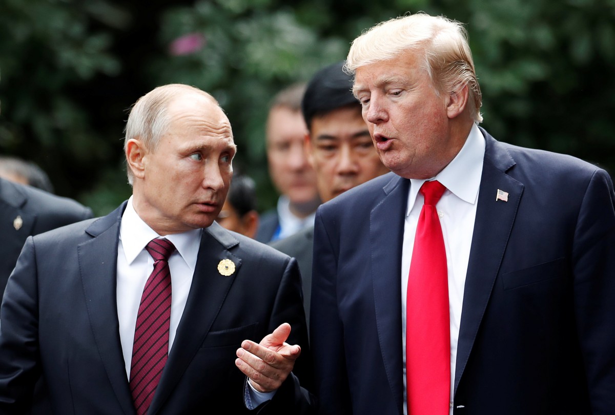 Трамп хочет лично поговорить с Путиным на следующей неделе / фото Reuters Трамп хочет лично поговорить с Путиным на следующей неделе / фото Reuters