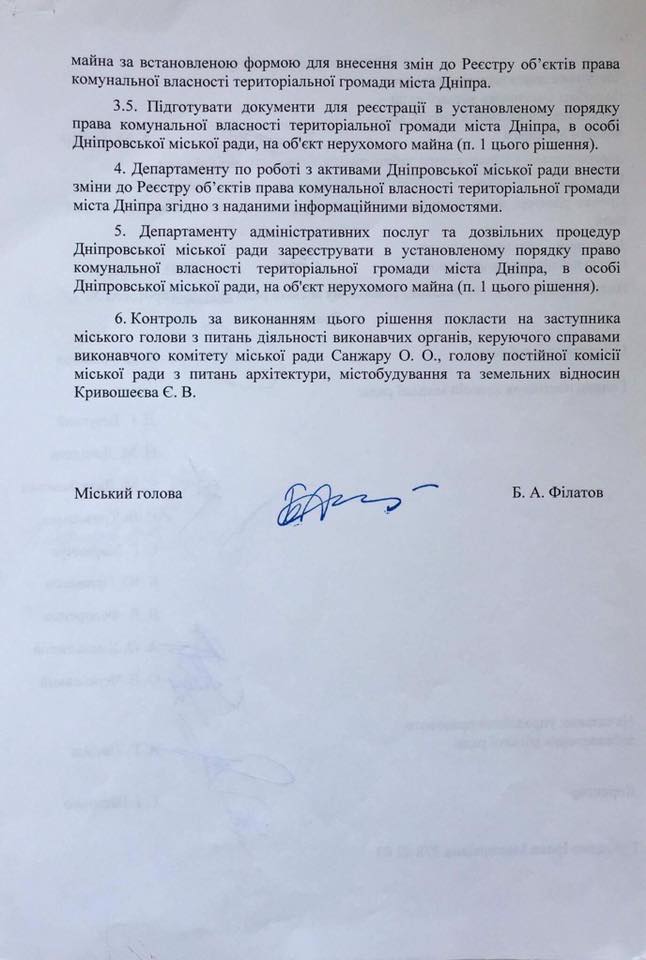 Филатов обратился к руководителю НАБУ с требованием проверить решения городской власти Днепра Филатов обратился к руководителю НАБУ с требованием проверить решения городской власти Днепра