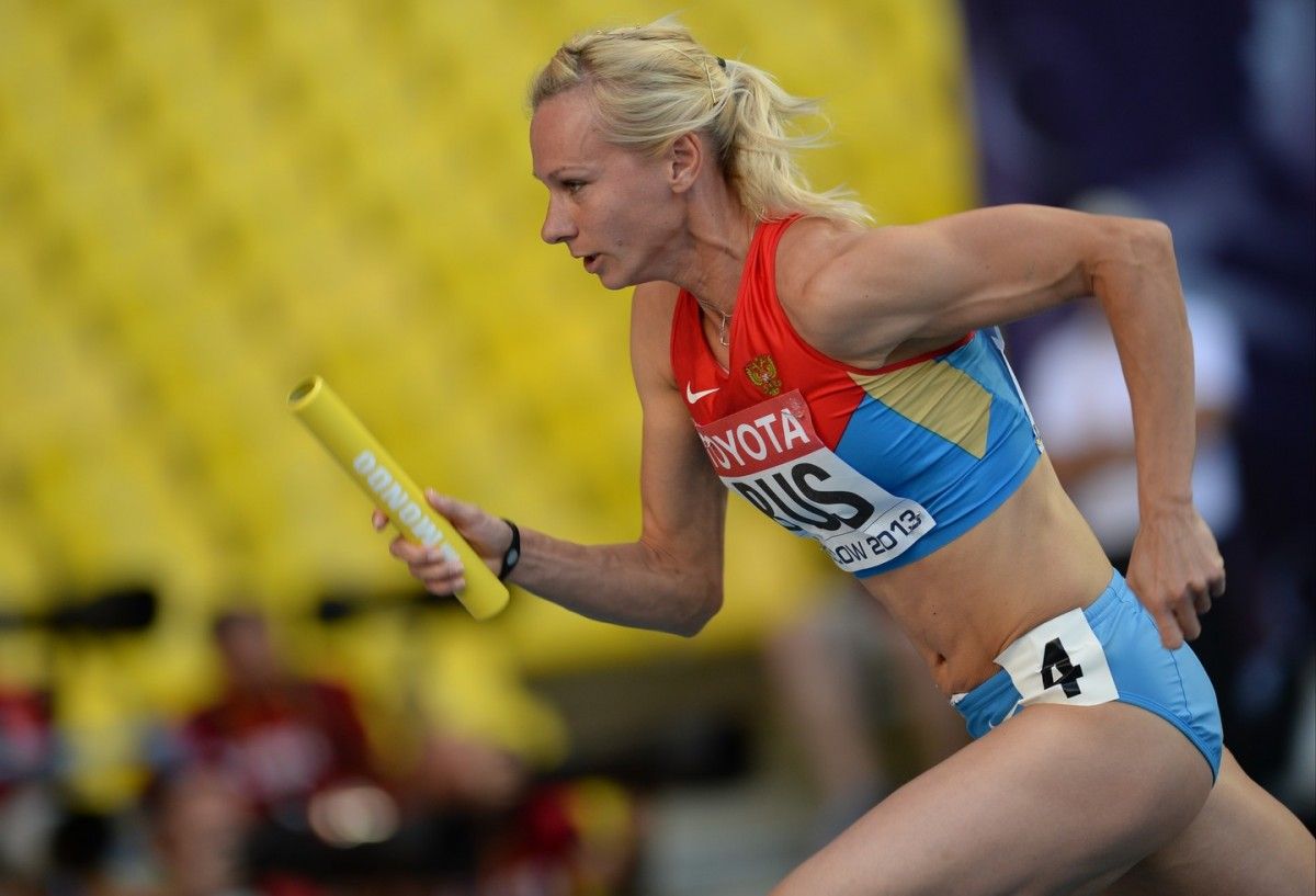 Срібна медаль росіянки Юлії Гущиной на Олімпійських іграх в Лондоні в бігу на 400 метрів анульована / Reuters Срібна медаль росіянки Юлії Гущиной на Олімпійських іграх в Лондоні в бігу на 400 метрів анульована / Reuters