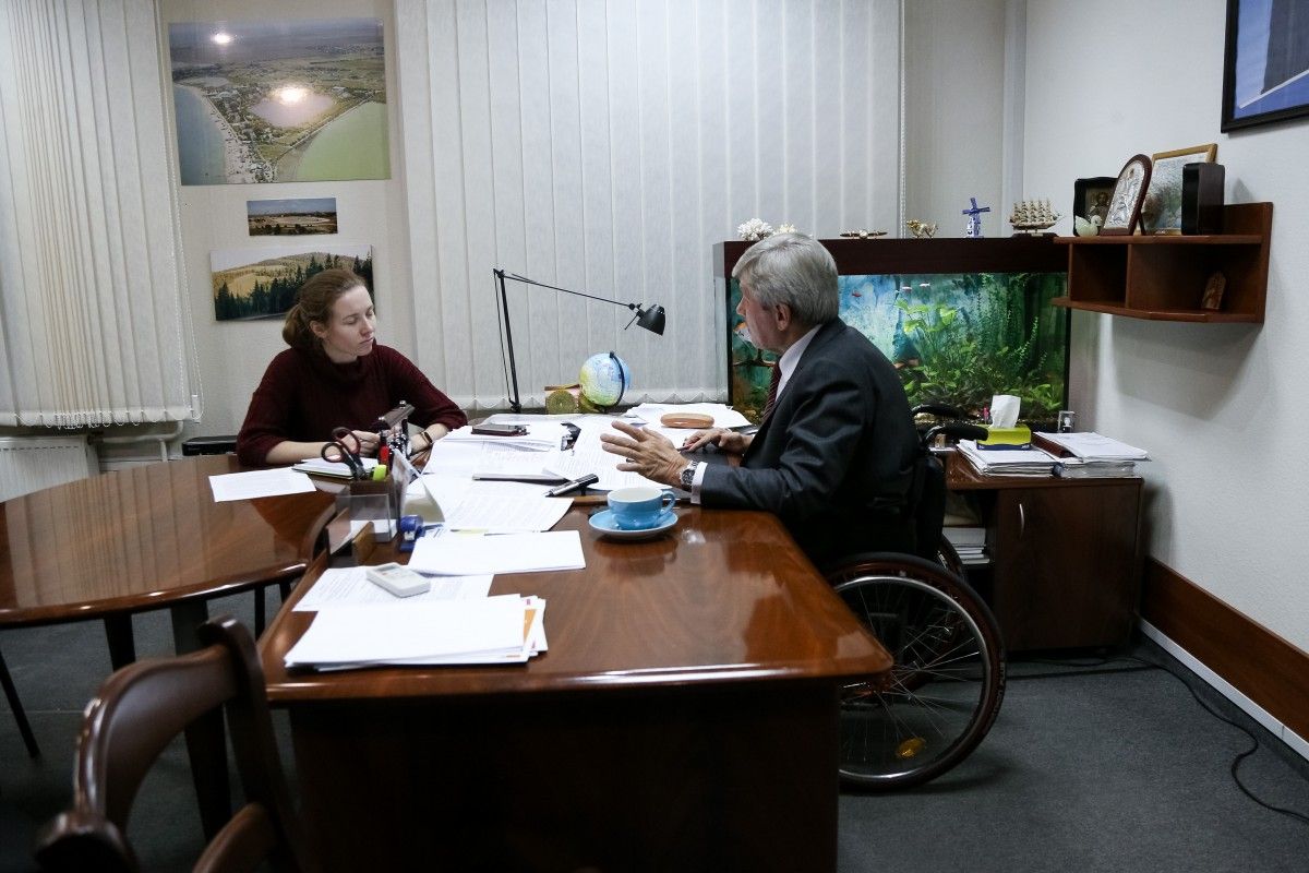 Уповноважений президента з прав людей з інвалідністю Валерій Сушкевич / Фото УНИАН