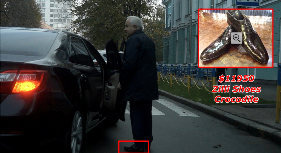 Глава НААН Гадзало носит туфли по цене Глава НААН Гадзало носит туфли по цене
