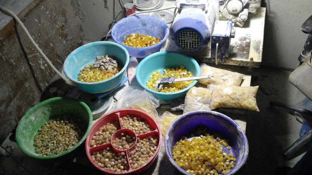 На Житомирщині ліквідували нелегальний цех з обробки бурштину / фото прокуратура Житомирської області На Житомирщині ліквідували нелегальний цех з обробки бурштину / фото прокуратура Житомирської області