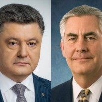 Poroshenko, Tillerson coordinate further steps for deployment of UN mission in Donbas