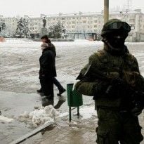 OSCE SMM's UAV spots 22 Grad MLR systems in occupied Donbas