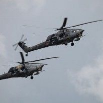 Russian Mi-28 helicopter crashes in Krasnodar Area
