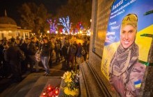 У центрі Одеси пройшов мітинг-реквієм пам'яті Аміни Окуєвої (фоторепортаж)