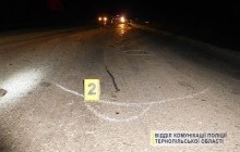 На Тернопільщині водій смертельно травмував пішохода