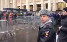 Розшукуваного екс-заступника керівника міліції Києва помітили у Москві під час охорони матчу (відео)