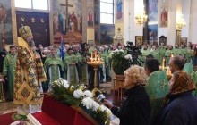 В УПЦ почли память святого Петра Калнышевского - кошевого атамана и ктитора Святой Горы