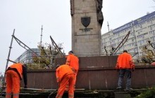 У одному з польських міст розбирають Пам’ятник подяки Радянській армії (фото)