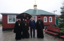 У Борисполі УПЦ зібрала гроші на операцію для полковника, який отримав поранення в Широкіно