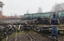 На Львовщине задержали работников "Укрзализныци", воровавших детали тоннами
