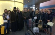 Парафіяни Київського Флорівського монастиря вирушили у паломництво на Святу Землю