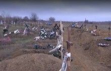 У Запорізькій області АТОшникам виділили землі "із сюрпризом" - на кладовищі (відео)