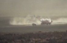 ИГ показало уничтожение российского вертолета Ми-24 в Сирии (видео)