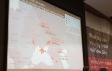 У Львові на форумі чиновник зчинив скандал через карту із окупованим Донбасом (фото)