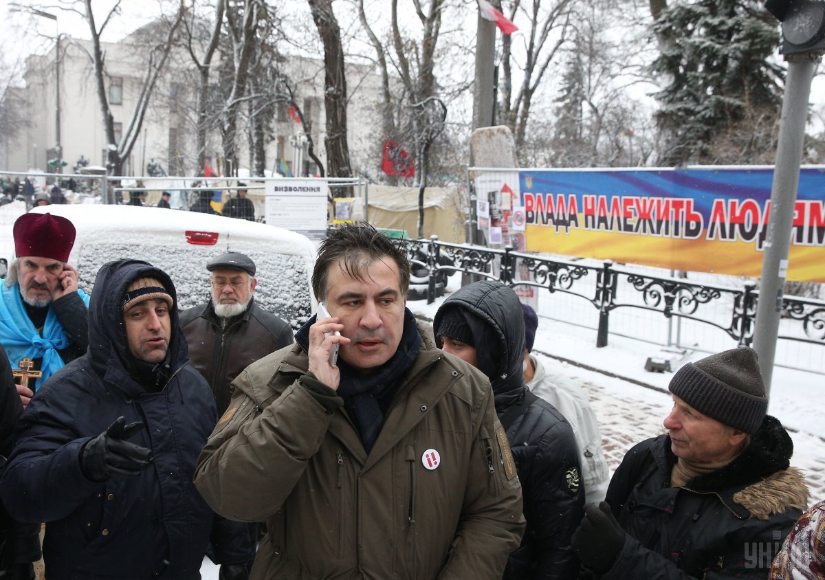 Луценко обвинил Саакашвили, что он организовывает митинги за счет Курченко \ УНИАН