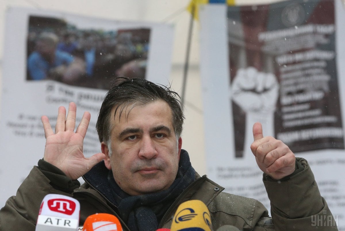 Некоторые союзники Михаила Саакашвили поспешили откреститься от связи с ним / фото УНИАН