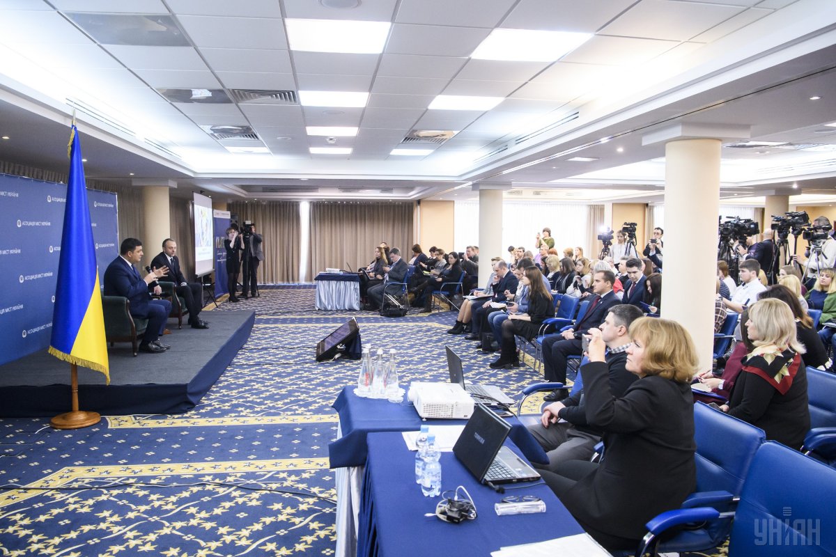 Гройсман: українська продукція повинна отримувати перевагу / фото УНІАН Гройсман: українська продукція повинна отримувати перевагу / фото УНІАН
