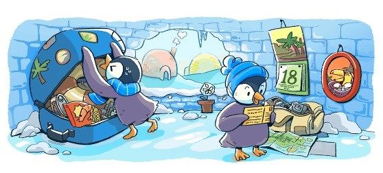 Новорічні свята: Google підготував серію святкових дудлів Новорічні свята: Google підготував серію святкових дудлів