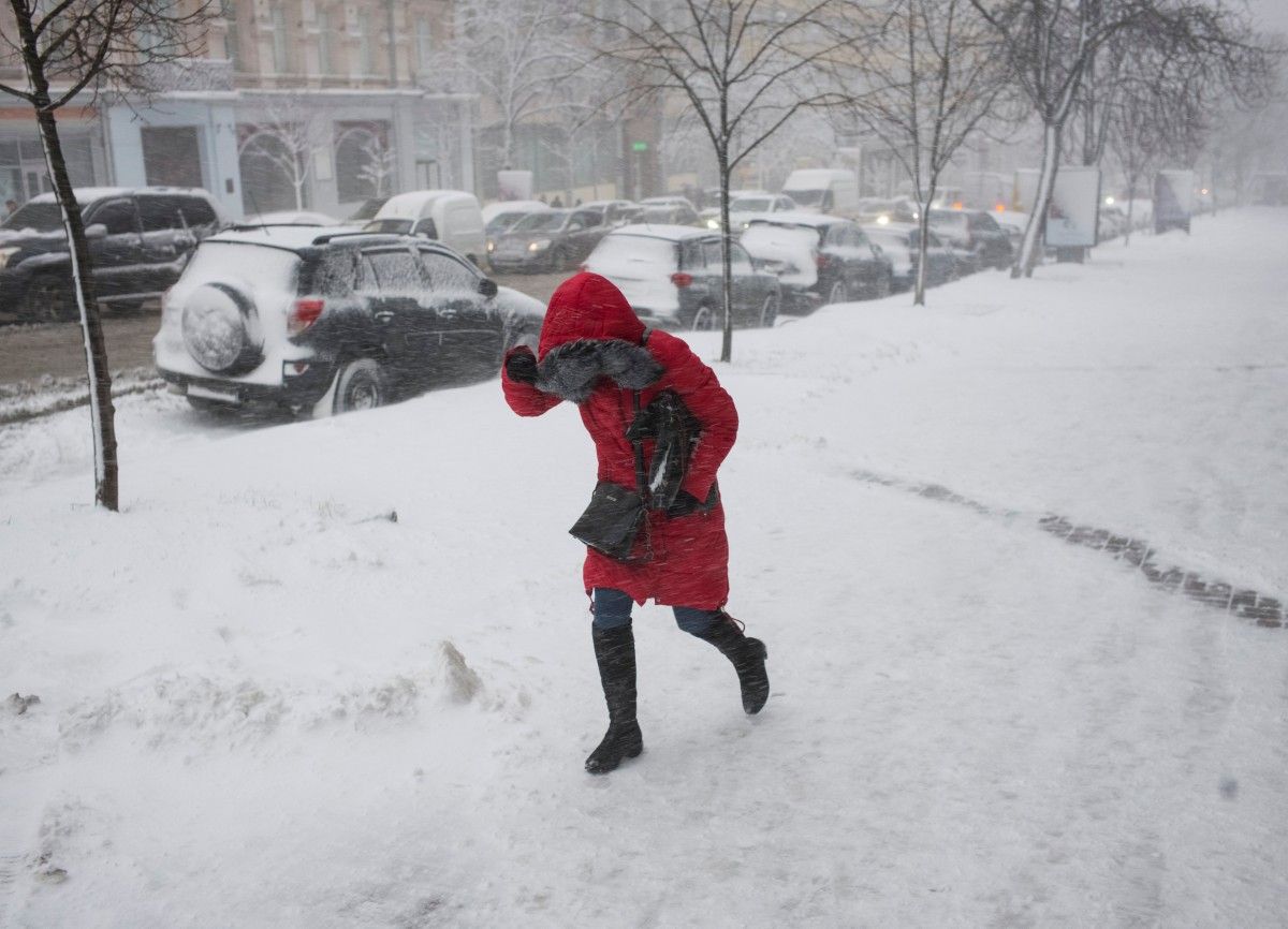В Україну йде зимова негода / фото REUTERS В Україну йде зимова негода / фото REUTERS