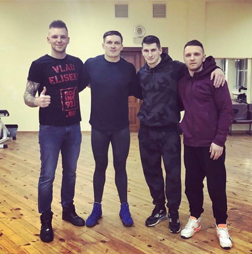 Усик вдет подготовку к бою с Бриедисом / instagram.com Усик вдет подготовку к бою с Бриедисом / instagram.com