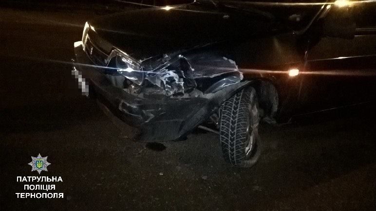 П'яний водій спричинив ДТП у Тенополі / фото tp.npu.gov.ua П'яний водій спричинив ДТП у Тенополі / фото tp.npu.gov.ua