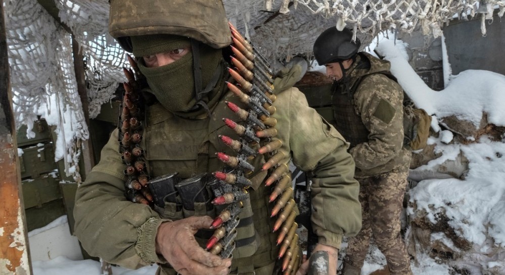 Russian-led Forces Use Grenade Launchers To Attack Ukraine Army In ...