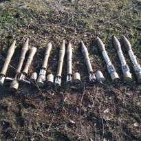 Border guards discover cache with Russian ammo in Donetsk region
