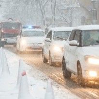 Через снігопад у шести областях України обмежили рух транспорту (карта)