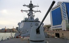 Українські військові з двома вертольотами провели спільні тренування з есмінцем США