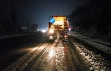На Закарпатті через негоду обмежили рух вантажівок трасою Київ-Чоп