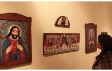 У Львові відкрилася виставка унікальних ікон, намальованих на дошках зі столів