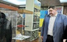 До Дня Збройних Сил у Житомирському військовому інституті привітали особовий склад та відкрили експозицію про АТО