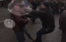 Під час сутичок у центрі Києва "псевдожурналіст" дістав ножа - МВС (відео)