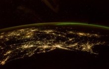 Астронавт МКС сделал уникальный снимок северного сияния над США