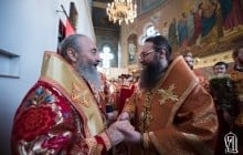 У день святого Климента Римського православні молилися у Свято-Ольгинському соборі столиці з Предстоятелем УПЦ
