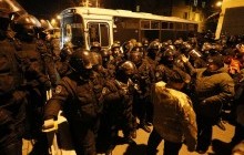 Між прихильниками Саакашвілі та поліцейськими біля СІЗО сталася сутичка (відео)
