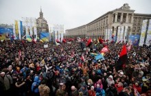 Saakashvili supporters' rally ends near Prosecutor General's Office in Kyiv