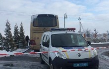 В Львове взрывчаткой повредили польский туристический автобус, в МИД заявили о провокации (фото)