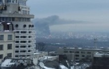 В Киеве масштабный пожар на левом берегу: выехали 14 пожарных авто (фото)