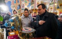 В Одессе православные помолились перед мощами святого апостола Андрея Первозванного (видео)