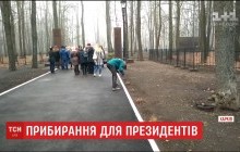 В сети высмеяли видео, на котором моют бордюры в Харькове перед приездом Порошенко и Дуды (видео)