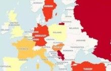 В издательстве Independent заменили Молдову Приднестровьем на карте Европы