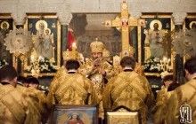 В Киево-Печерской лавре Предстоятель УПЦ возглавил богослужение накануне святой Варвары