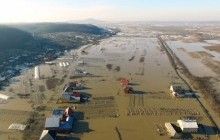 Житель Закарпаття зняв вражаюче відео наслідків паводку з висоти пташиного польоту