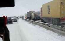 На трассе Киев-Одесса застрял автобус с детской сборной Украины по тхэквондо