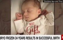 В США родился зачатый 24 года назад ребенок