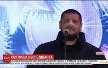 Ялинки ніхто не помітив: очільник Миколаївщини прийшов на свято із розбитим обличчям (відео)